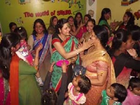 The Holi greetings by Abir Gulal