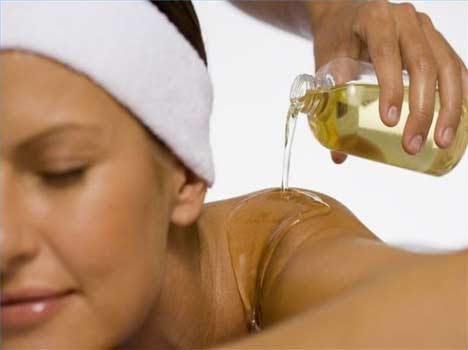 oil massage according to shastra