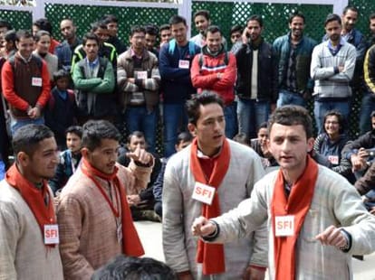 hpu vc adn bajpai orders to teachers to guide minimum 8 students for phd.