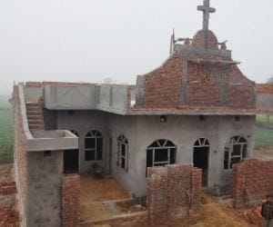demolition in church, controversy between communities