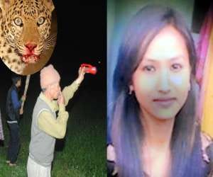 leopard kill the girl in fri.