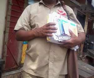 penalty on postman in rampur.