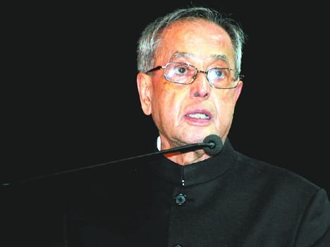 president pranab mukherji told, how employment will grow?