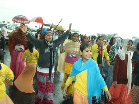 god indra have again defeated in braj