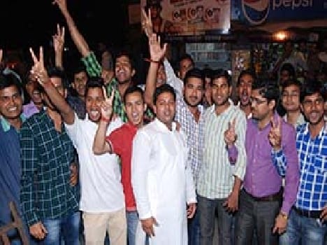 Police came result of recruitment blown Gulal