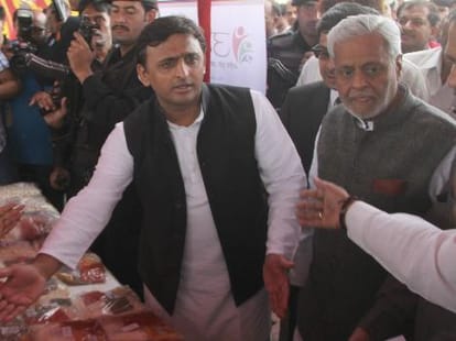 Akhilesh Yadav says to focus on work.
