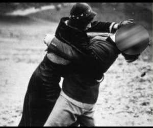 female teacher beat male teacher.