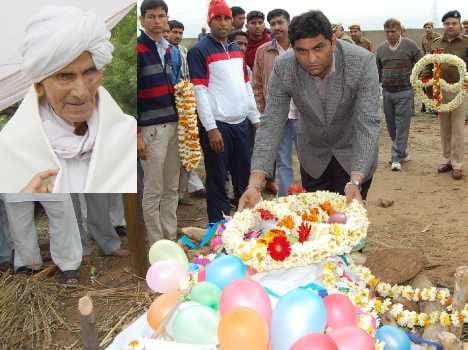 funeral of subhash chander bose co-freedom fighter