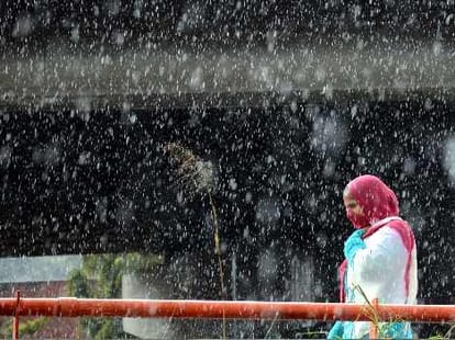 heavy rain in jammu, disturbed city life