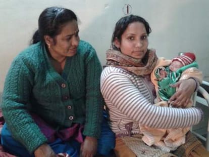 new born baby of rudraprayag.