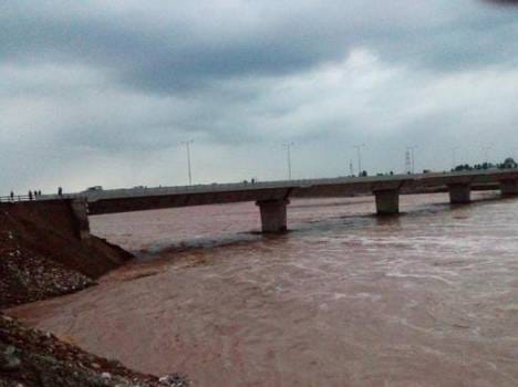 fourth bridge of tawi river washed out due to heavy rain 