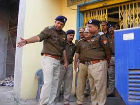 Police ran two days, she did not