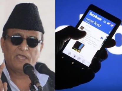 Azam khan blaze up on media