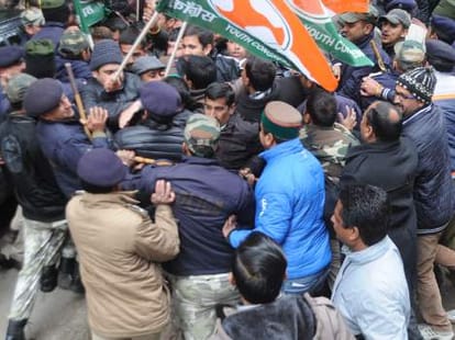 riot at bjp office shimla, rti reveal big facts.