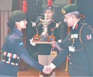 haryana girl awarded as india's first best ncc cadet award