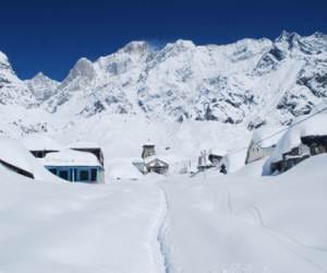 pilgrims will see the totally change view of kedarnath.