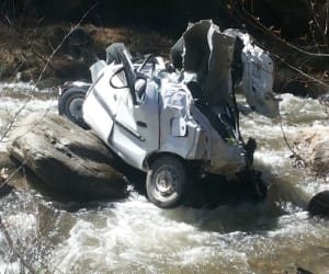 two died in road accident.