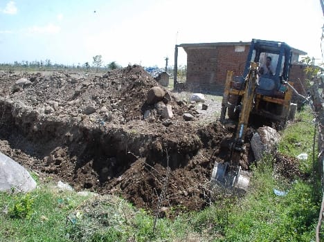 Occupying 165 acres