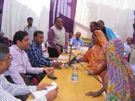 Piyropur , Ckmsud inquiry into the quality of the road