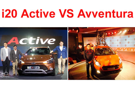 Hyundai i20 active VS Fiat Avventura