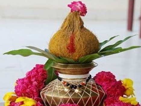 navratra kalash puja durga puja