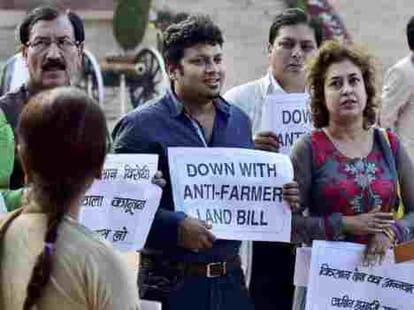 Modi govt lost on land acquisition bill