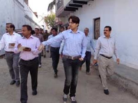 Inspection of development works by DM