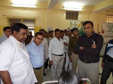 Will examine hospital buildings