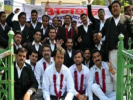 Congress of lawyers in court today