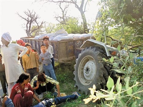Three people injured in accidents