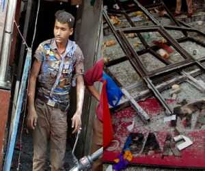 blast in haridwar, many injured.