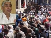 Rampal supporters gathered in Hisar, police chased
