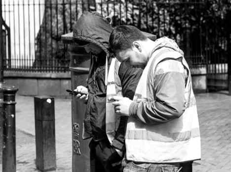 Smart Phone or death of conversation
