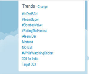 india-bangaladesh match hit on social media