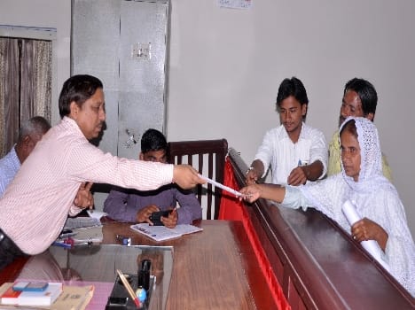 For chairman Six nominations filed