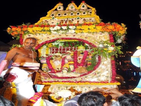 festival in rangnath mandir of vrindavan has ended