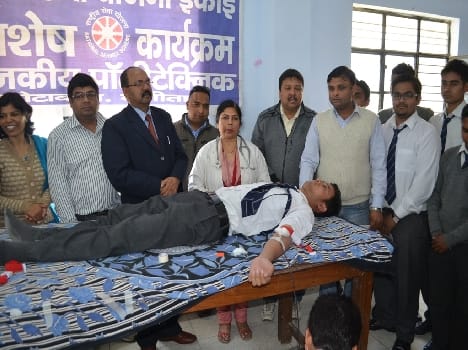 Blood donation camps
