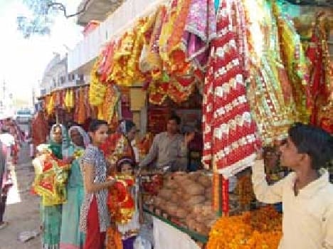 Navratri today , the fair will take on temples