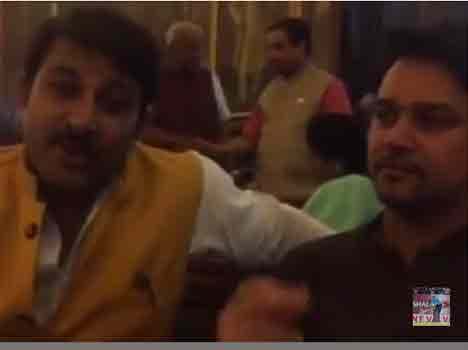 MP anurag thakur and manoj tiwari gave wishes to team india
