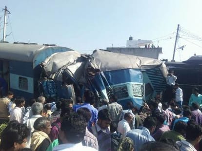 janta express accident near raebareli
