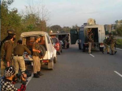 all about kathua suicide attack on police station