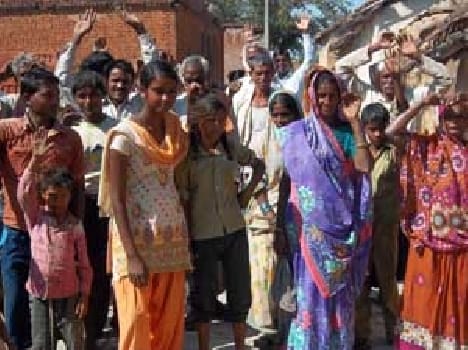 The villagers stopped CC road