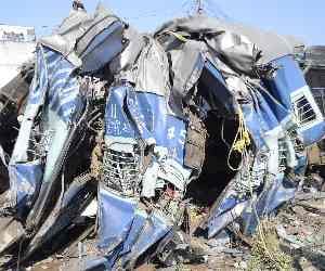 Video of Janta express accident.