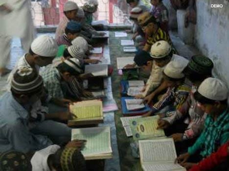 teacher beats student in madarsa