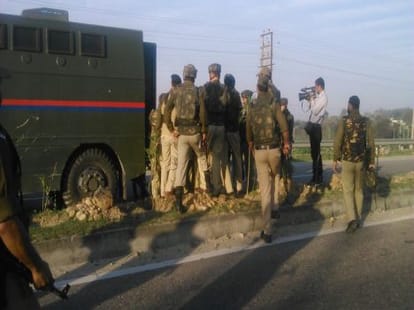 terrorists attack army camp in samba in jammu and kashmir