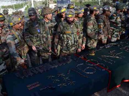 both terrorist killed in samba army camp attack