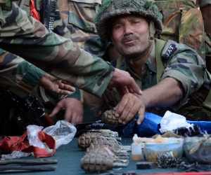 row between police and army over terrorist attack
