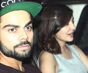 Virat Kohli happened on anger Anushka.