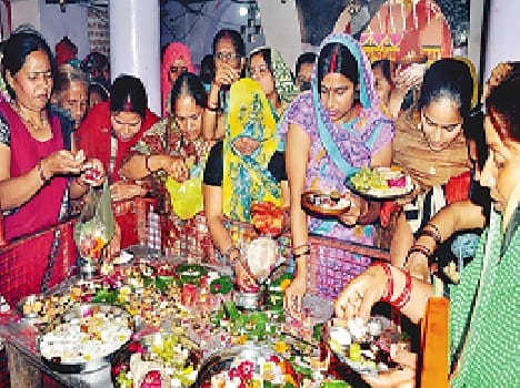 Navratri Bella , temples began Fair