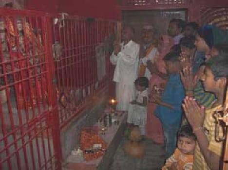 The mother was celibate and worship Chandragnta